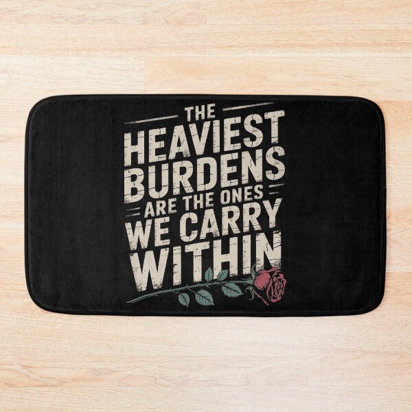 Item preview, The Heaviest Burdens Are The Ones We Carry Within designed and sold by Redgiant87x.