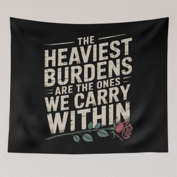 Item preview, The Heaviest Burdens Are The Ones We Carry Within designed and sold by Redgiant87x.