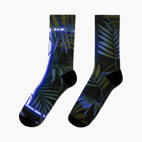Item preview, Illuminated Tropical Haven - Blue designed and sold by Exodoi.