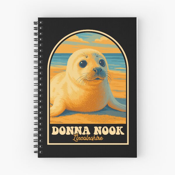 Item preview, Donna Nook Seal Pup Lincolnshire Vintage Wildlife Design designed and sold by JackCurtis1991.
