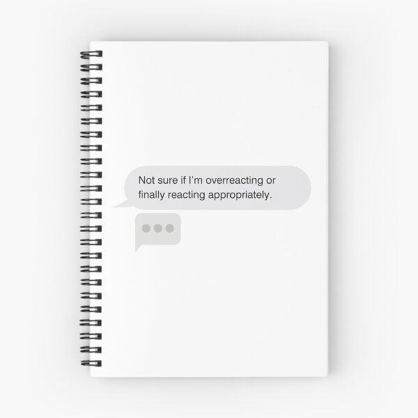 Item preview, iPhone text bubble message style - Overthinking and Anxiety designed and sold by mimiscreativity.