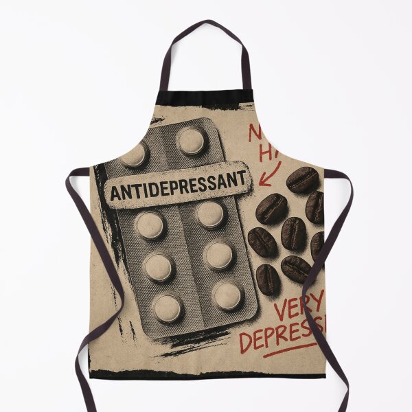 Item preview, Antidepressants & Coffee designed and sold by MindsInBloom.