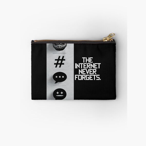Item preview, The Internet Never Forgets Digital Warning designed and sold by Taans-Creation.