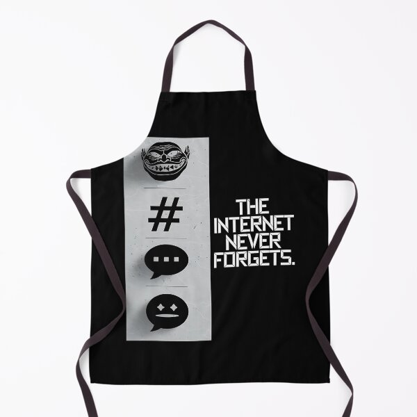 Item preview, The Internet Never Forgets Digital Warning designed and sold by Taans-Creation.