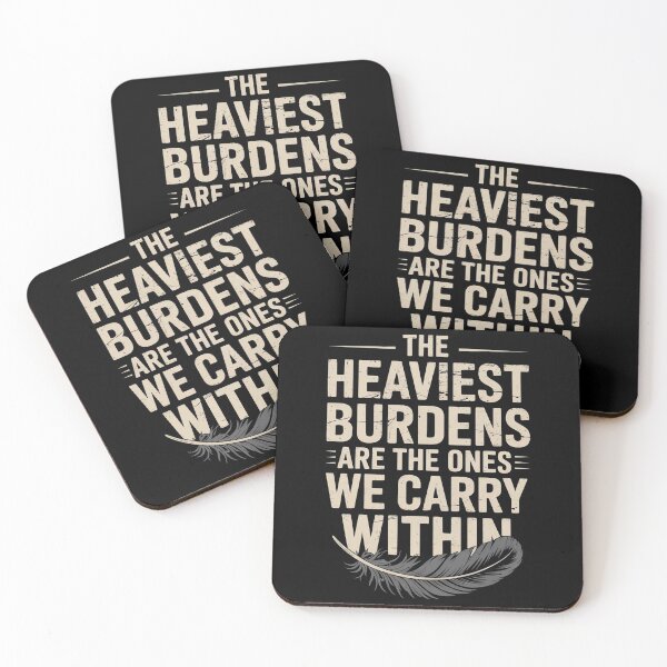 Item preview, The Heaviest Burdens Are The Ones We Carry Within designed and sold by Redgiant87x.