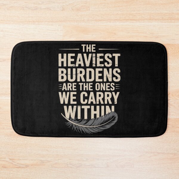 Item preview, The Heaviest Burdens Are The Ones We Carry Within designed and sold by Redgiant87x.
