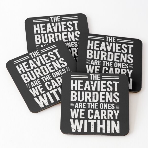 Item preview, The Heaviest Burdens Are The Ones We Carry Within designed and sold by Redgiant87x.
