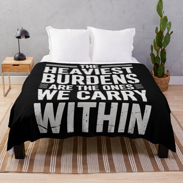 Item preview, The Heaviest Burdens Are The Ones We Carry Within designed and sold by Redgiant87x.