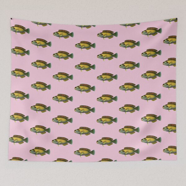 Item preview, Yellow Spotted Triggerfish Art designed and sold by IrisAndIvy.