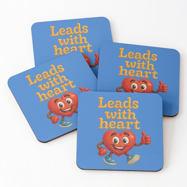 Item preview, Motivational quote “Lead with heart” designed and sold by Girih.
