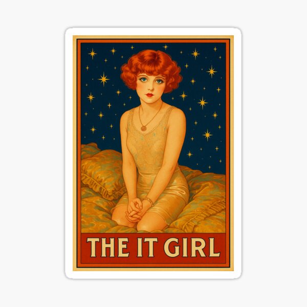 The It Girl ~ Clara Bow Sticker