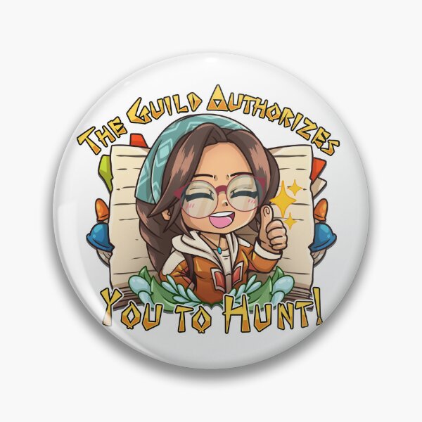 Item preview, The guild authorizes you to hunt- Alma designed and sold by andrea InkMoonStudio  petruzzi.