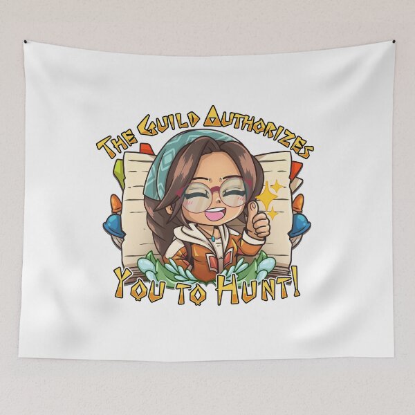 Item preview, The guild authorizes you to hunt- Alma designed and sold by andrea InkMoonStudio  petruzzi.