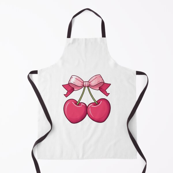 Item preview, Cherries aesthetic cute ribbon sticker designed and sold by DesignPMG.