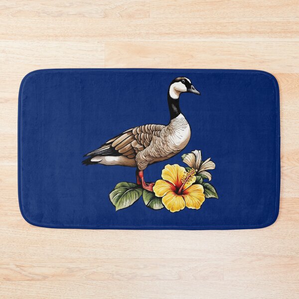 Item preview, Hawaiian Goose With Yellow Hibiscus Flower designed and sold by taiche.