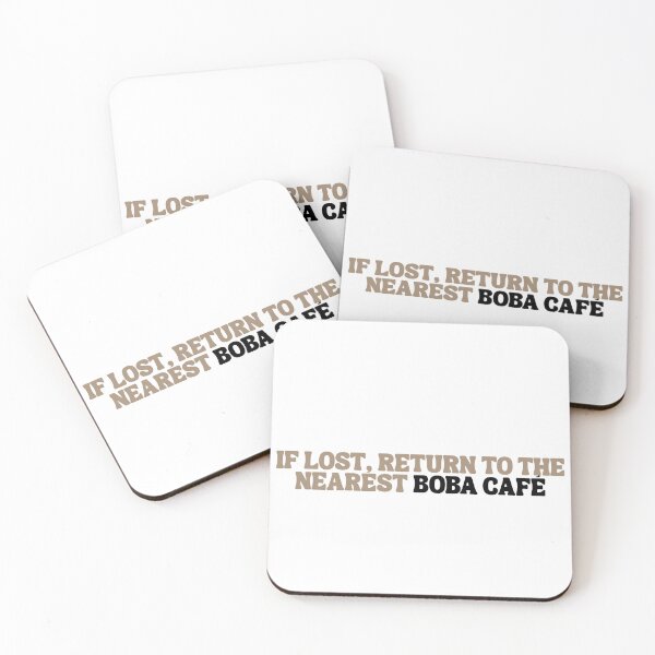 Item preview, If Lost, Return To The Nearest Boba Cafe | Boba Tea Lover | Boba Tea | Boba Tea Addict  designed and sold by PrintEveryday.