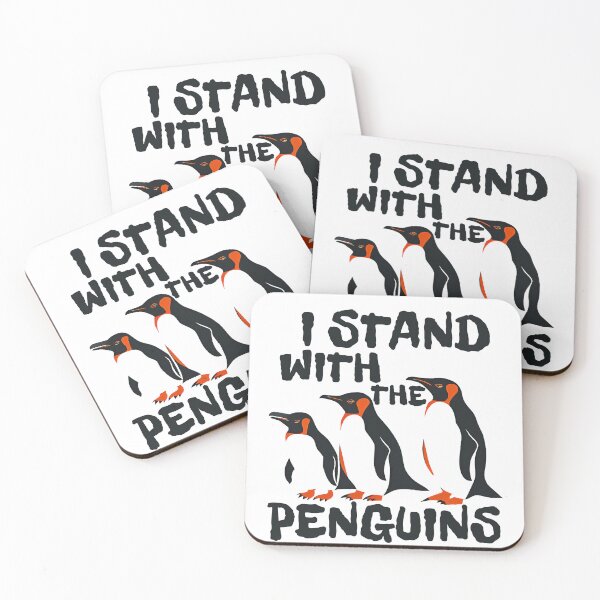 Item preview, I Stand With The Penguins designed and sold by Zeemazoo.