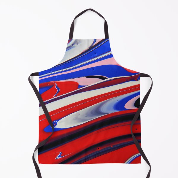 Item preview, Blue Red Liquid Futuristic Abstract designed and sold by coconova.