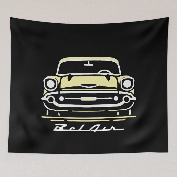 Item preview, 57 Bel Air Colonial Cream  designed and sold by TheArtOfCar.