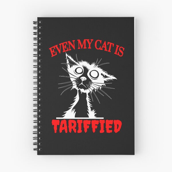 Item preview, Even my cat is Tariffied  meme funny political 2025 designed and sold by erozzz.