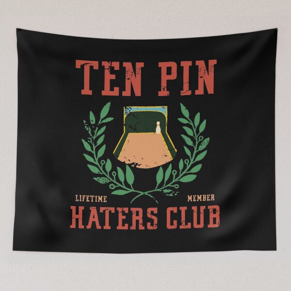 Item preview, Ten Pin Haters Club Bowling Lane designed and sold by Cedarrue.
