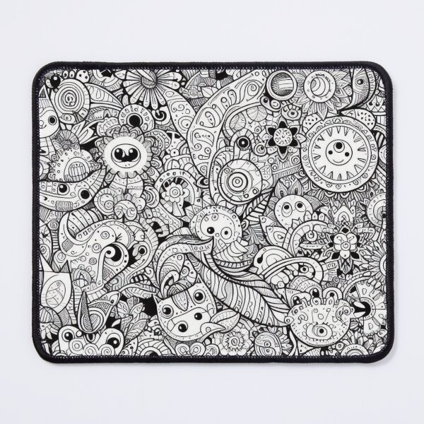 Item preview, CARTOON LINE ART PATERN designed and sold by elhamart.