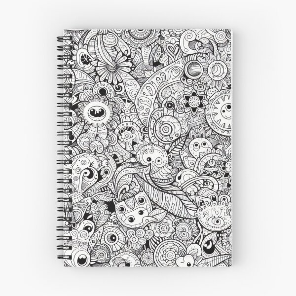 Item preview, CARTOON LINE ART PATERN designed and sold by elhamart.