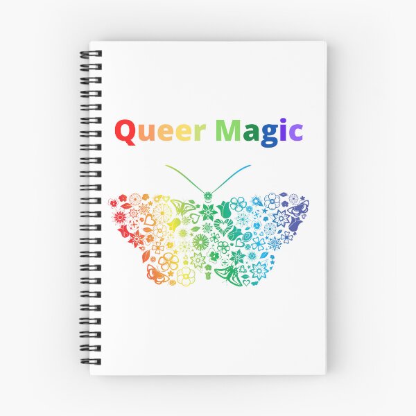 Item preview, Queer Magic Rainbow Butterfly Pride designed and sold by Infuriating.