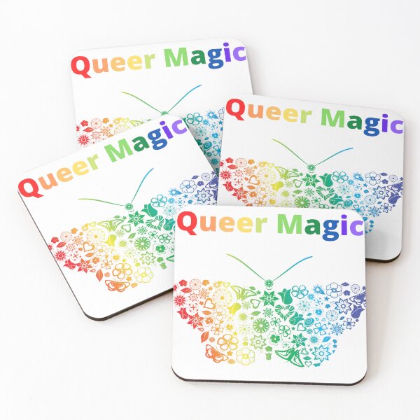 Item preview, Queer Magic Rainbow Butterfly Pride designed and sold by Infuriating.