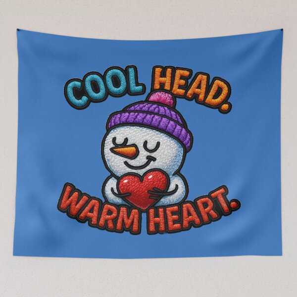 Item preview, “Cool head, warm heart” designed and sold by Girih.