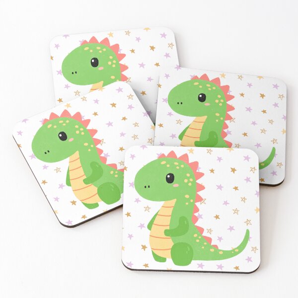 Item preview, Cute Dinosaur on a Starry Background designed and sold by HanaiPrint.