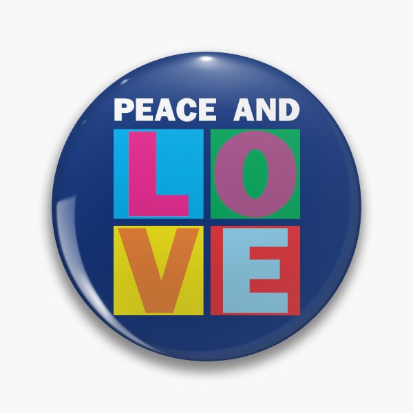 Item preview, LOVE AND PEACE - LARGE COLORED LETTERS designed and sold by CuPensky.