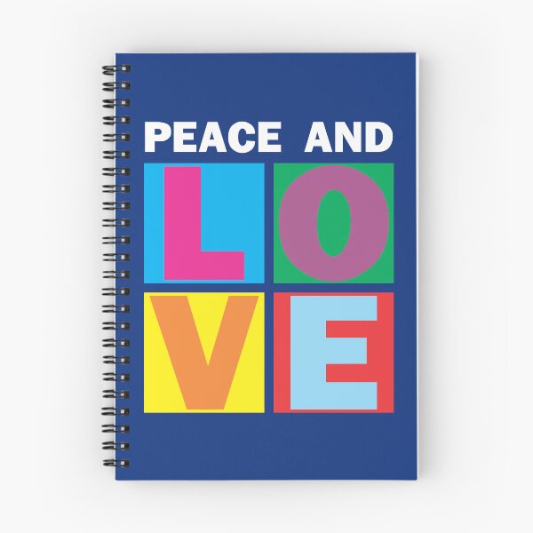 Item preview, LOVE AND PEACE - LARGE COLORED LETTERS designed and sold by CuPensky.