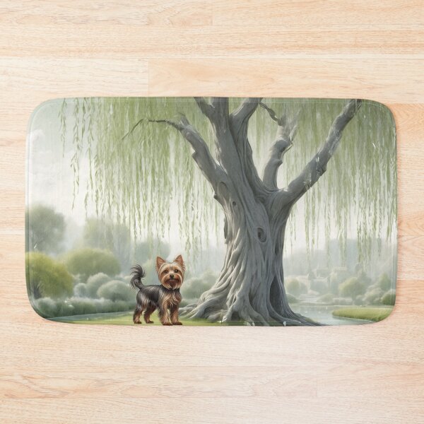 Item preview, Yorkie Under A Willow Tree designed and sold by NikkiBear67.