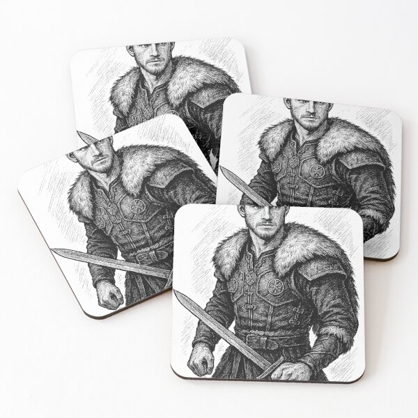 Item preview, Vikings Series Bjorn designed and sold by StickerPOP-now.