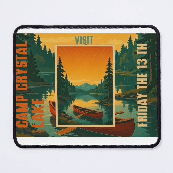 Item preview, Visit Camp Crystal Lake - Friday the 13th designed and sold by Earth Celebration Designs.