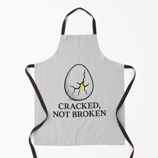 Item preview, Cracked Not Broken designed and sold by Planetporridge.