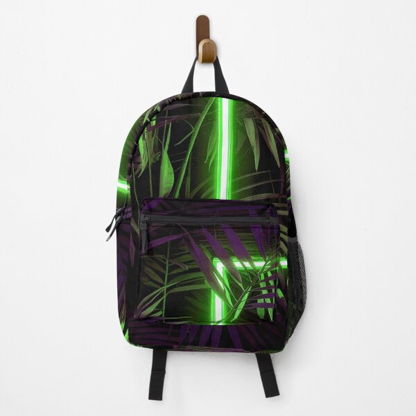 Item preview, Illuminated Tropical Haven - Green designed and sold by Exodoi.