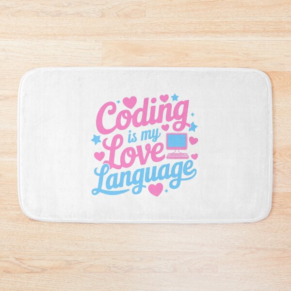 Item preview, Coding Is My Love Language! Pink Coding designed and sold by PMCreative.