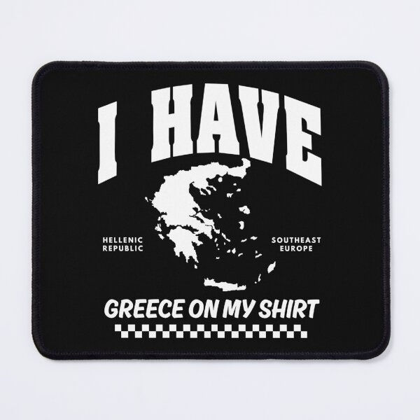 Item preview, Greece Map shirt designed and sold by Peerless-Prime.