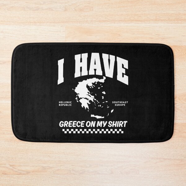 Item preview, Greece Map shirt designed and sold by Peerless-Prime.