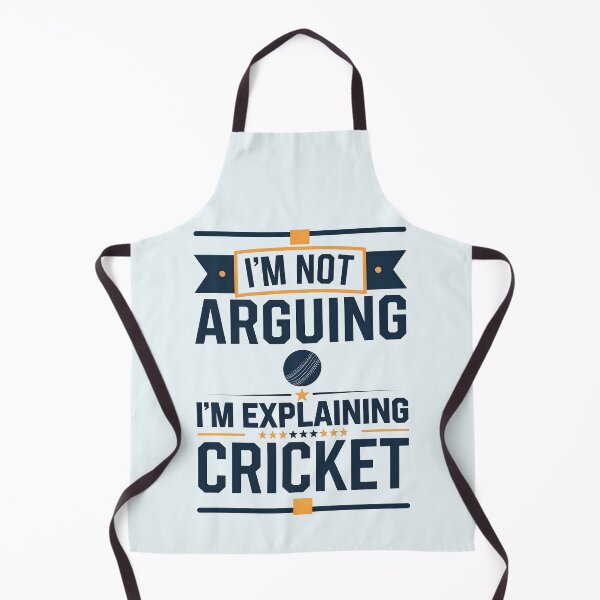 Item preview, I’m Not Arguing, I’m Explaining Cricket – Funny Cricket Fan Design designed and sold by Jollys-ArtShop.