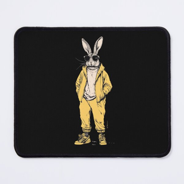 Item preview, Cool daddy Bunny in Yellow Tracksuit Streetwear Style For daddy T-shirt. designed and sold by DigitalArtByNow.