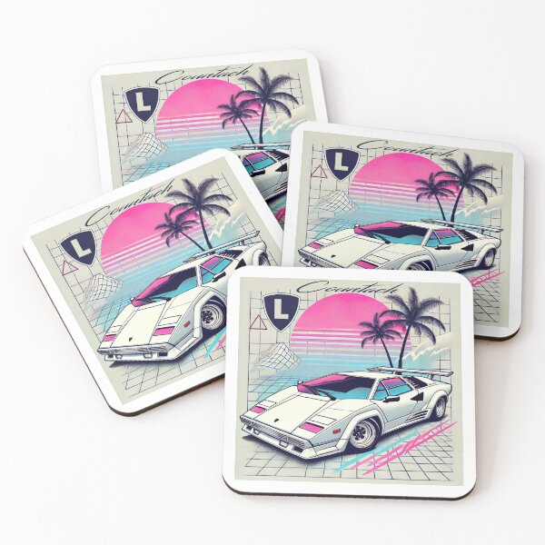 Item preview, White Countach  designed and sold by TheArtOfCar.