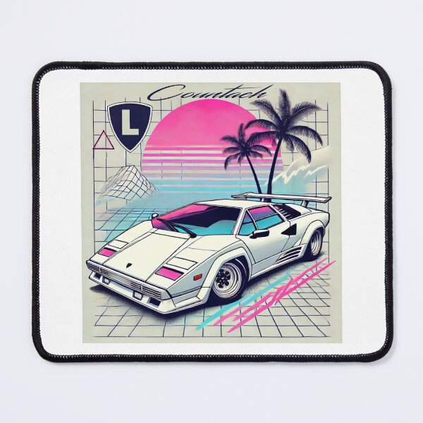 Item preview, White Countach  designed and sold by TheArtOfCar.