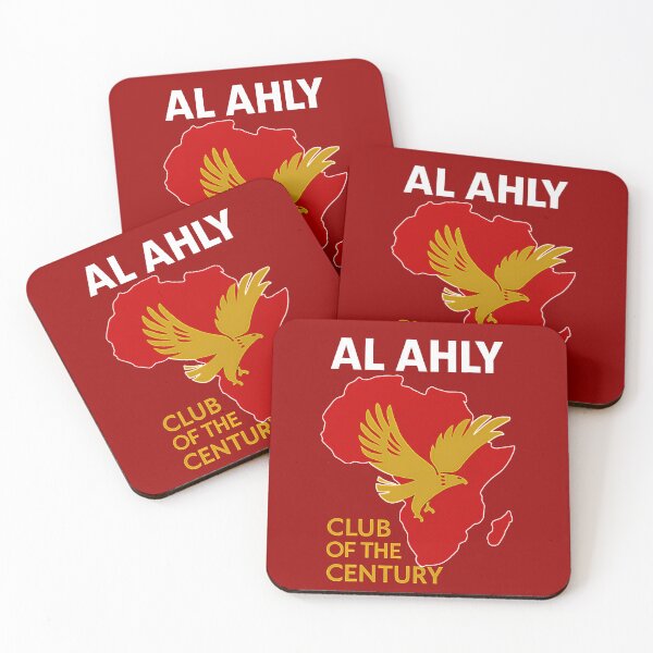 Item preview, Al Ahly Egypt FC Football Club Africa Continent Shape designed and sold by HeeShirt.