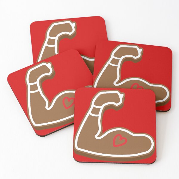 Item preview, Gingerbread Biceps – Funny Muscular Cookie Pride designed and sold by AtlanticStore.