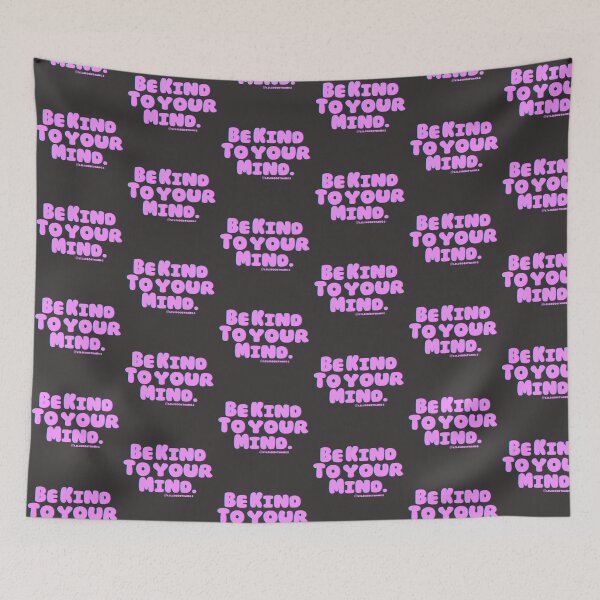 Item preview, Be kind to your mind. v9cb, pink, trippy | lilsboobthangs designed and sold by lilsboobthangs.