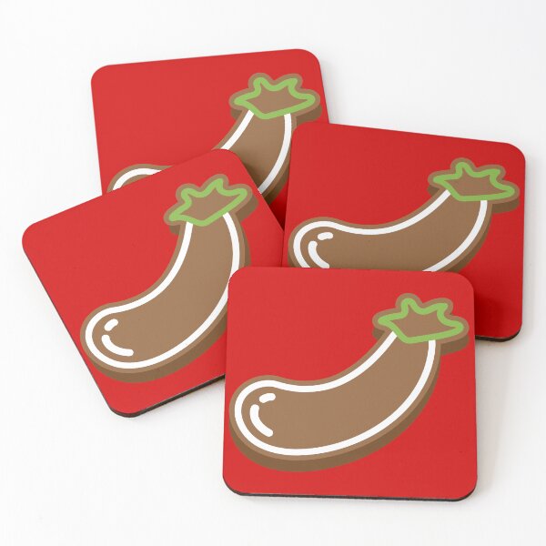 Item preview, Gingerbread Eggplant – Naughty Cookie designed and sold by AtlanticStore.