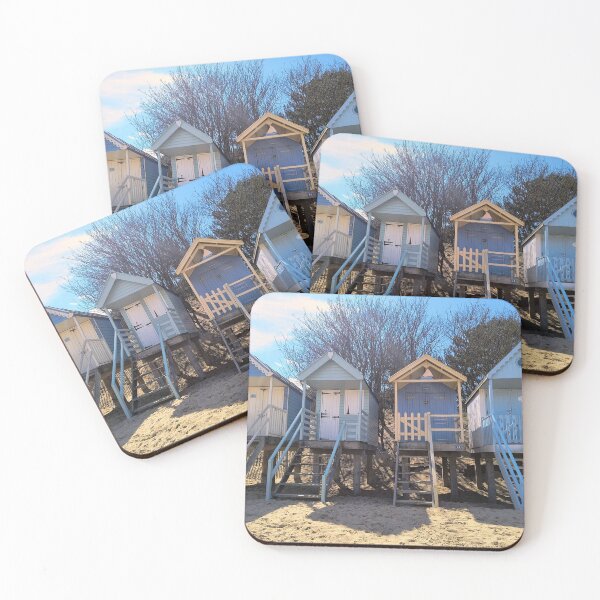 Item preview, Beach Huts at Wells Next The Sea designed and sold by SaraHardman.